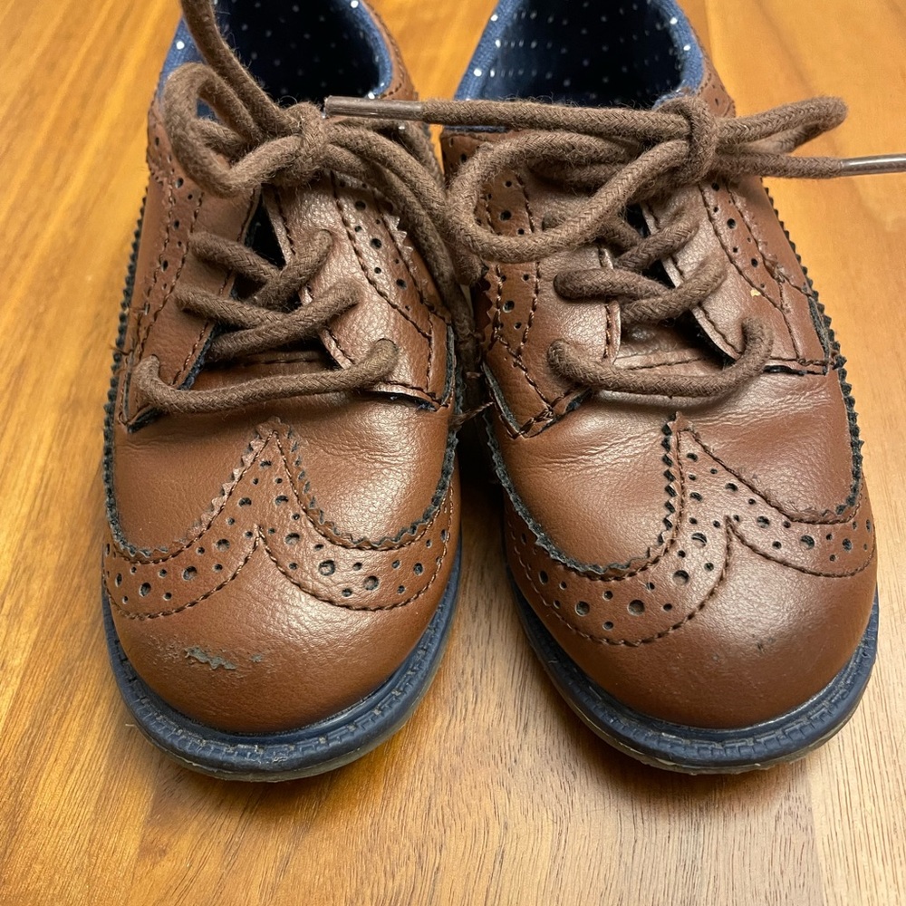 Carter's Brown Kids Dress Shoes